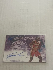 2021-22 Panini Court Kings Clint Capela Brush Strokes Auto /25 SSP - Picture 1 of 2