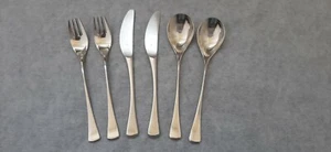 WMF Cannes Cromargan Besteck 2 Personen 6 Teile Messer Gabel Löffel wie neu - Bild 1 von 11