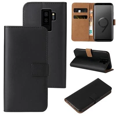 LBH TEC-EXPERT Hülle für Samsung Galaxy S9 Handy Tasche Smartphone Klapphülle Kartenfach Cover