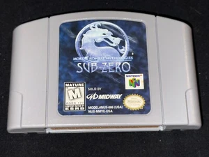 Mortal Kombat Mythologies: Sub-Zero (Nintendo 64, 1997) Cleaned Tested Authentic - Picture 1 of 4