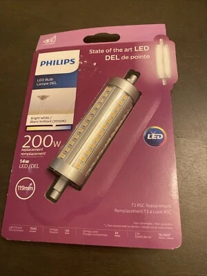 Phillips 200W  T3 R.S.C Base Bright White LED Light Bulb - 1500 Lumens 119mm - Image 1 of 2