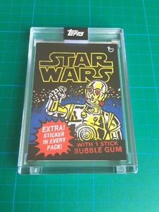 TOPPS MAY THE 4TH STAR WARS WRAPPER #1 C-3PO SEALED - Picture 1 of 2