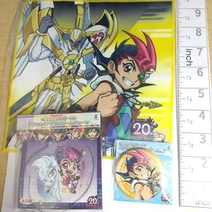 A74206 Yu-Gi-Oh! 20th Anniversary Acrylic keychain , Can badge Hand towel ZEXAL - Picture 1 of 5