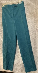 White Stag Damen türkis Reg gerades Bein vorne flach Freizeithose Gr. 18 Vintage neu mit Etikett - Bild 1 von 9