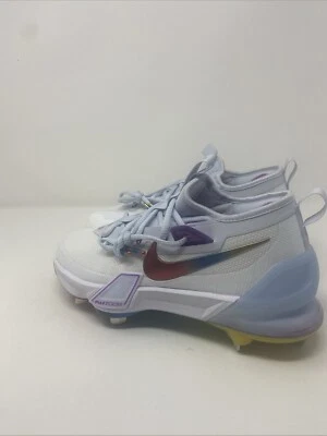 Nike Air Force Zoom Trout 9 Elite Baseball Cleats Metal Mens Size 7 FV4575-106 - Image 1 of 4
