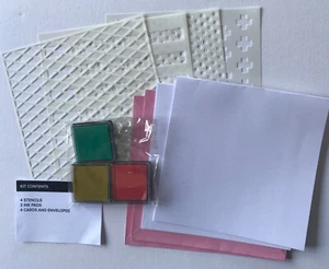 We R Memory Keepers Precision Press Four Piece Stencil Accessory Kit Brand New - Picture 1 of 1