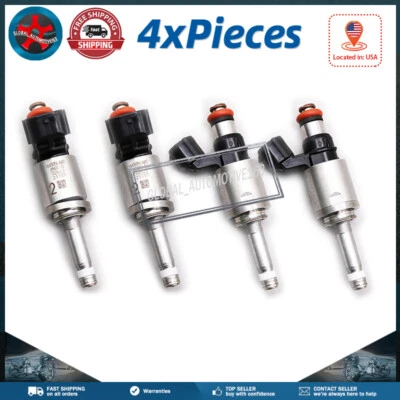 Inyectores de combustible 4 piezas para Honda CR-V 2,4 L Acura TLX ILX 2015-2017 16450-5LA-A01 Foto 1 de 4