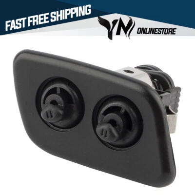 Bocal de arruela do farol dianteiro do lado do passageiro para BMW E39 525i 528i 530i 540i M5 - Imagem 1 de 4