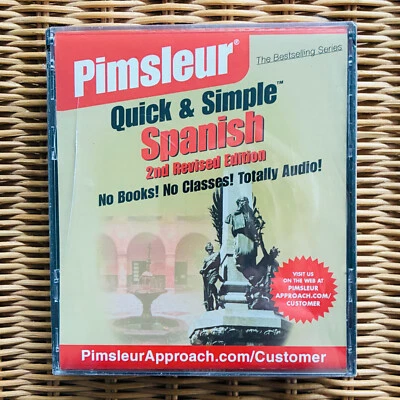 Brand New Sealed Pimsleur Quick And Simple Spanish 2nd Revised Edition CD - Image 1 of 2