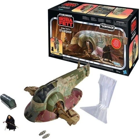 Star Wars Vintage Collection 3.75" Book of Boba Fett Firespray Starship 28a Cover