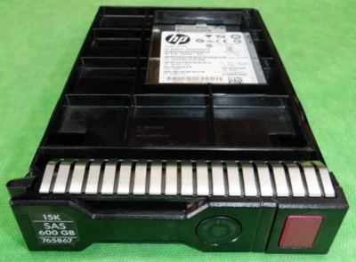 HP 759202-003 765867-001  600GB 15K SAS INTERNAL HDD HP 3.5 inch Caddy - Image 1 of 4