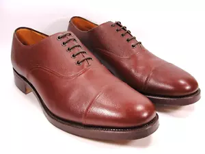 SANDERS MILITARY OFFICERS DRESS SHOES UK10 - BRAND NEW - MADE IN 1982 - Picture 1 of 14