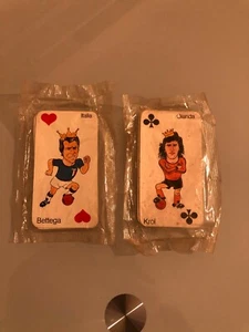 CARTE DA GIOCO VINTAGE MONDIALI DI CALCIO '78 LA DOMENICA DEL CORRIERE SIGILLATE - Foto 1 di 2