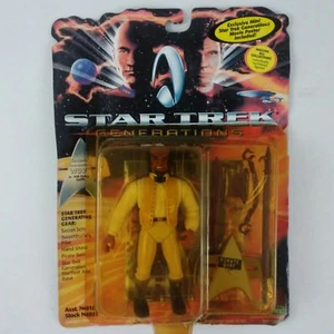 PlaymatesStar Trek Generations Lieutenant Commander Worf in 19th Century Outfit  - Picture 1 of 6