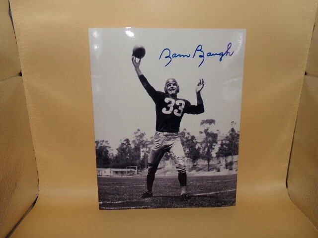 FOTO 8X10 FIRMADA POR SAMMY BAUGH #1 HOF63 ¡DESGARRADA! Foto 1 de 1