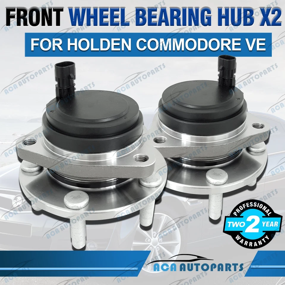 FOR HOLDEN VE COMMODORE FRONT WHEEL BEARING HUBS ASSEMBLY W/ABS 06-13 BRAND NEW - image 1 of 4