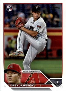 2023 Topps #502 Drey Jameson RC Arizona Diamondbacks MLB Rookie Baseballkarte - Bild 1 von 2