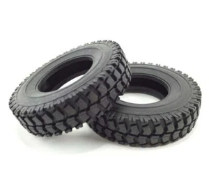 Narrow Type Tires W/Sponges for 1/14 RC Model Tractor Dump Truck Cars TOUCANRC - Picture 1 of 3