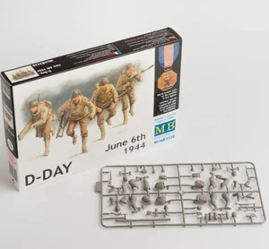 MASTER BOX 3520 D-DAY June 6th 1944 American Soldiers WWII 1/35 Scale Model Kit - Picture 1 of 5