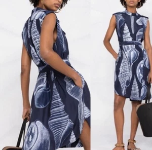 Stella McCartney Shell Print Minidress - Picture 1 of 11