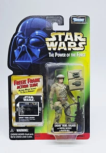 Star Wars ENDOR REBEL SOLDIER POTF2 Freeze Frame 3,75"/10cm moc sealed - Bild 1 von 3