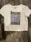 AMERICAN EAGLE BAND TEE XL THE ROLLING STONES CROPPED TEE