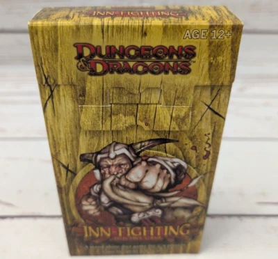 Dungeons & Dragons Inn-Fighting Dice Board Card Game D&D WOTC 2007 Complete - Image 1 of 4