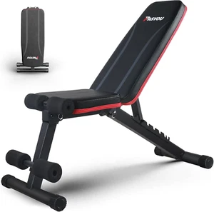 Adjustable Weight Bench Full Body Workout Multi-Purpose Foldable Incline Decline - Picture 1 of 8