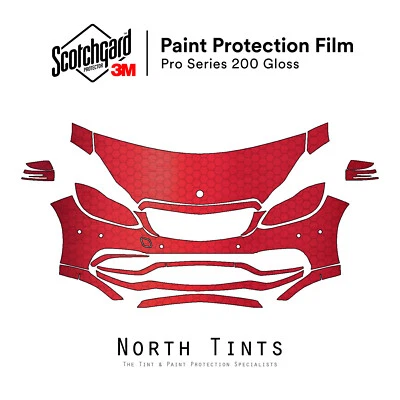 Mercedes Benz E63 2014-2017 3M PRO Series PreCut Paint Protection Clear Bra PPF - Image 1 of 4