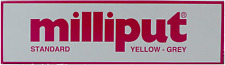 Milliput Standard 2-Part Self Hardening Putty, Yellow/Grey