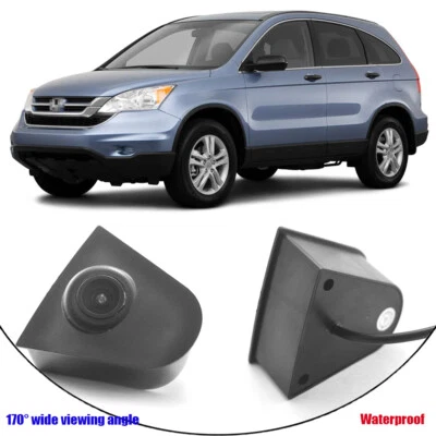 170° HD CCD Car Front View Camera Logo Embedded for Honda CRV CR-V 2007-2011 - Image 1 of 4