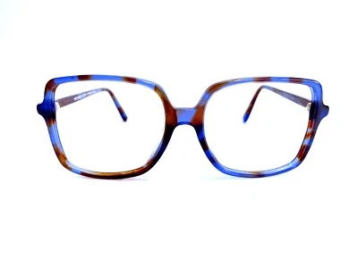 New Michael Kors Blue Clear Oversize Square Eyeglasses MK2098U 371011 56 17 140 - Image 1 of 4