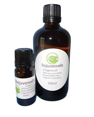 REJUVENOILS OREGANO ESSENTIAL OIL, ANTIBACTERIAL, NATURAL ANTISEPTIC 100% PURE