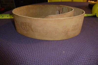 Guitarra Eléctrica Acústica Correa Cuero Marrón CF Martin De Colección - Artículo SQ Foto 1 de 4