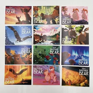 Selten Vintage Posten von 12 2003 Disney Bruder Bär Totem Karten Komplettsatz Kostenloser Versand - Bild 1 von 11