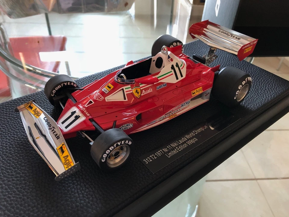 GP Replicas Ferrari 312 T2, Lauda W.C. 1977 #11, no exoto - Immagine 1 di 1