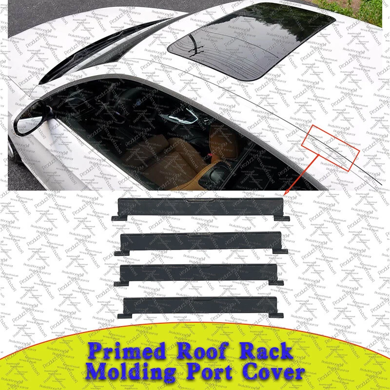 4X Cubierta de puerto de moldura de baca de techo imprimada para BMW Serie 3 E90 E92 E93 2006-2012 Foto 1 de 4
