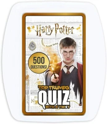 NEW Kids Boys Girls Harry Potter  Quiz Card Game Christmas Stockings Stuffer - Image 1 of 4