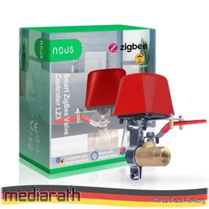 Nous LZ3 Zigbee 3.0 Smart Valve Timer Ventilsteuerung Bewässerung Zigbee2MQTT - Bild 1 von 9