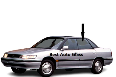 Fits: 1990-1994 Subaru Legacy 4D Sedan Driver Side Rear Left Door Window Glass - Image 1 of 4