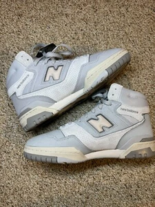 New Balance 650 R Mid Sneakers Light Aluminum Rain Cloud BB650RGG Men’s Size 9.5 - Picture 1 of 6