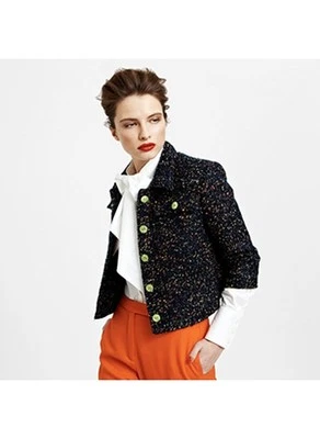 Thomas PINK Women's Giselle Tweed Jacket in Navy - RARE - FREE SHIPPING! - Image 1 of 2