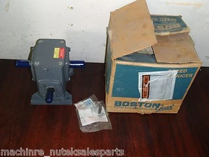 Boston Gear #718A-60S-H-T1 Speed Reducer 718A60SHT1 _ 60-1 ratio, .29 HP - Picture 1 of 4