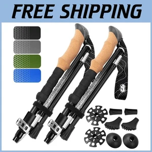 Ultraleichte Trekkingstöcke - Flugzeug Aluminium Konstruktion - Bild 1 von 10