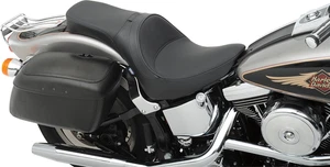 Drag Specialties One-Piece Solo Style Seat with Driver Backrest Option 0802-0729 - Bild 1 von 1