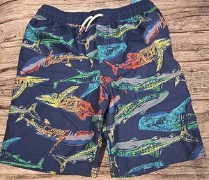Carter's Badehose Größe 10/10A Neu mit Etikett Haifischmuster (211) - Bild 1 von 6