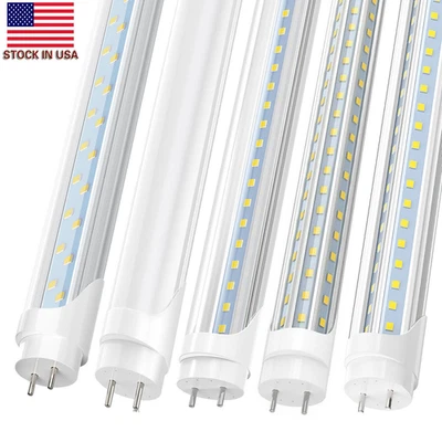 T8 4FT LED Tube Light Bulbs 5000K~6500K G13 2-Pin 4FT T8 LED Shop Lights 22W~60W - Image 1 of 4