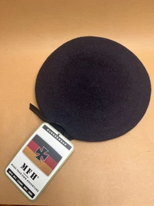 NEW German Bundeswehr Commando Beret Blue MFH Military Surplus Hat Size 58 - Picture 1 of 6