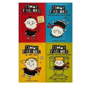 Timmy Failure Book Set by Stephan Pastis 4 Books Collection Funny Kids Series - Bild 1 von 7