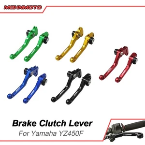 For 2009-2019 Yahama YZ450F Accessories Aluminum Short Hand Brake & Clutch Lever - Picture 1 of 16